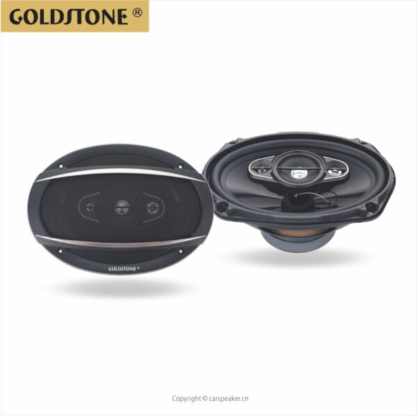 gs 6960 16x24cm 4 way coaxial car speakers 35w rms oval style